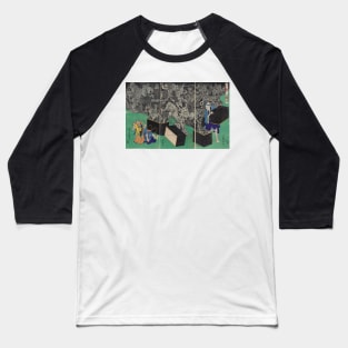 The Tongue Cut Sparrow by Utagawa Yoshimori Baseball T-Shirt